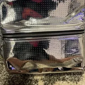 Disney | Bags | Limited Edition Shiny Silver Disney Backpack  display picture 2